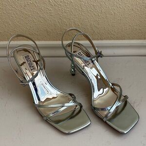 Badgley Mischka Callie Sandal in Soft Mint